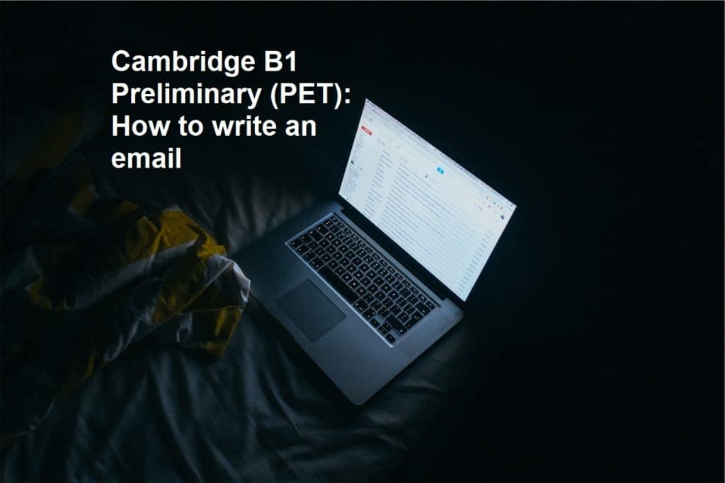 PET - How to Write an Email
