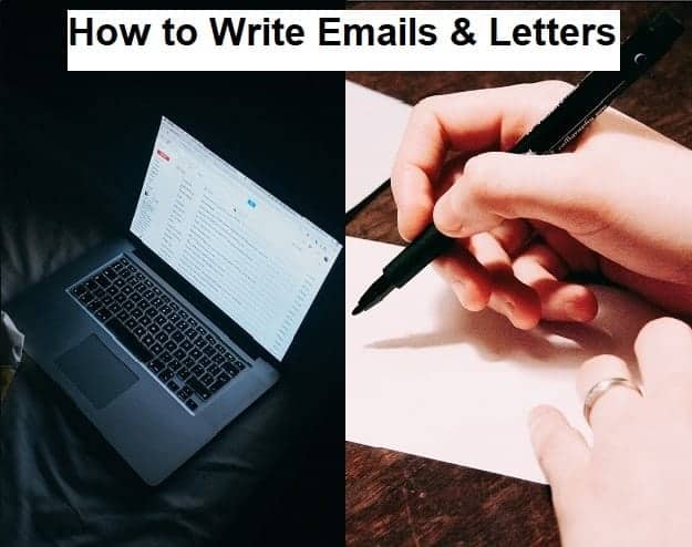 Cambridge B2 First (FCE): How to Write an Email/Letter