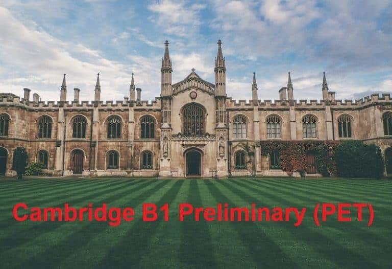 Cambridge B1 Preliminary (PET): Everything You Need To Know in 2021
