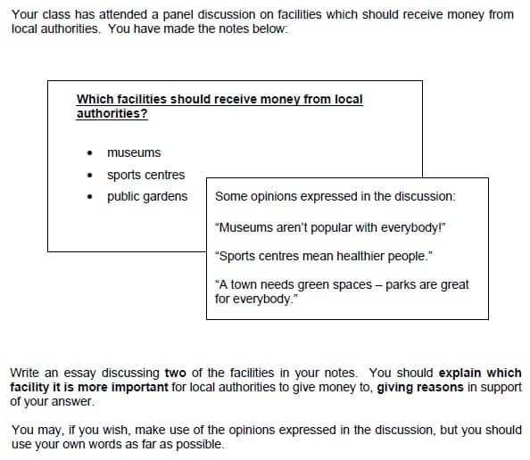 cae essay questions