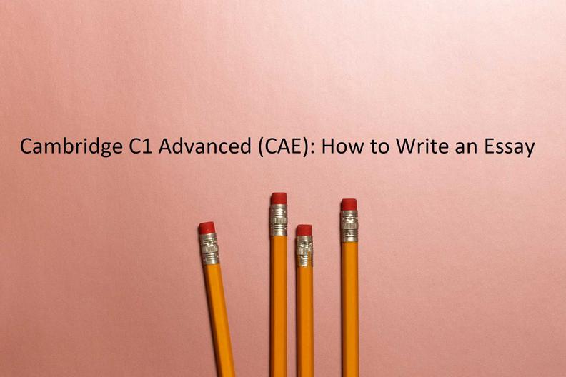 CAE - Essay Writing