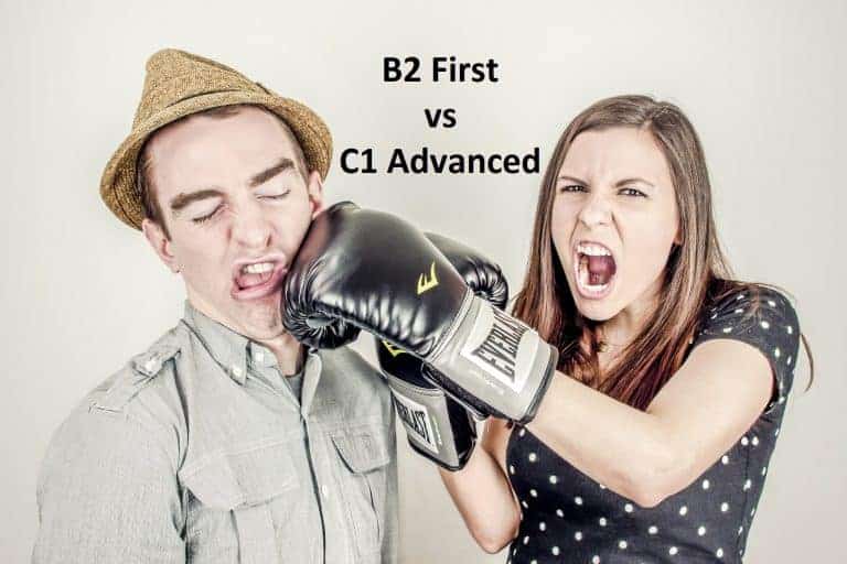 Cambridge B2 First (FCE) vs. C1 Advanced (CAE)
