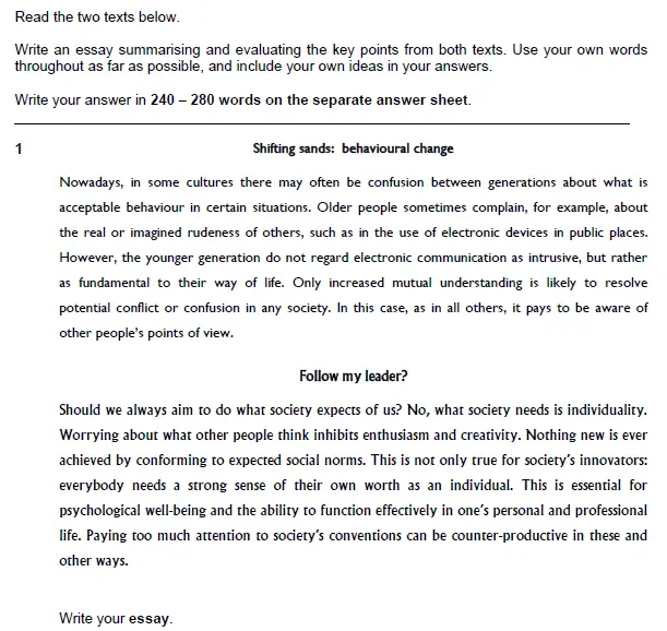 c2 writing essay example